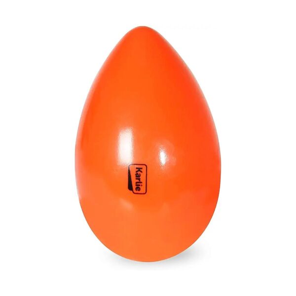 Plastic Egg Dog Toy Karlie Medium Orange Medium Size