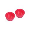 Plastic Pet Bowls for Small Animals with Assorted Colors, USFDA Approved and Nonslip