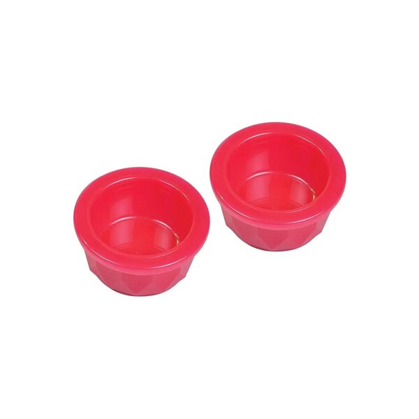 Plastic Pet Bowls for Small Animals with Assorted Colors, USFDA Approved and Nonslip