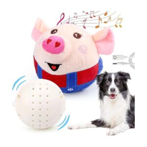 Playful Dog Toy with Vibrating, Jumping, and Bouncing Ball for Small and Medium Breeds