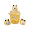 Plush Bee Dog Toys for Small Dogs, Suitable for Interactive Play and Retrieval