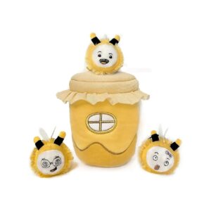 Plush Bee Dog Toys for Small Dogs, Suitable for Interactive Play and Retrieval