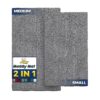 Plush Chenille Door Mat and Pet Rug for Kitchen Bathroom and Outdoor