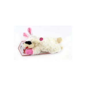 Plush Dog Toy with Hidden Squeaker and Bunny Ears for Kids