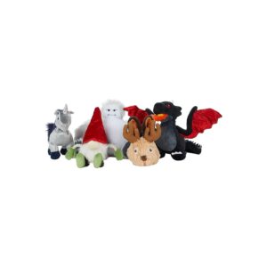 Plush Dog Toys with Mythical Creatures Design for All Dogs