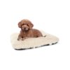 Plush Kennel Mat for Small Dog Cages with Non-Slip and Noise-Free