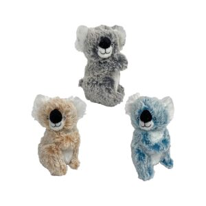 Plush Koala Dog Toy for Small Breed Dogs Variety of Colors