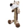 Plush Polyester Tiger with Robust Body and Sound Effect Figure