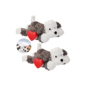 Plush Puppy Heartbeat Toys for Dog Training Sleep Aid and Separation Anxiety Relief