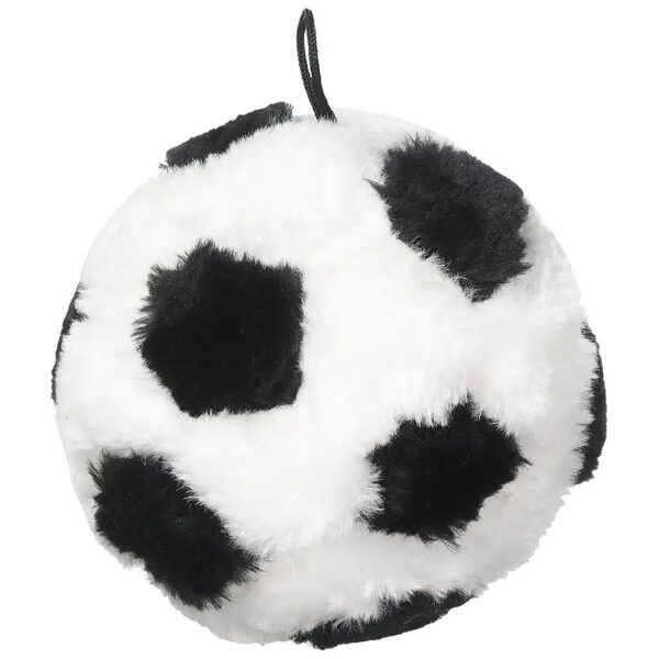 Plush Soccerball Dog Toy for Interactive Play and Solo Entertainment