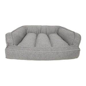 Plush Sofa-Style Pet Bed with Memory Foam for Maximum Comfort and Cozy