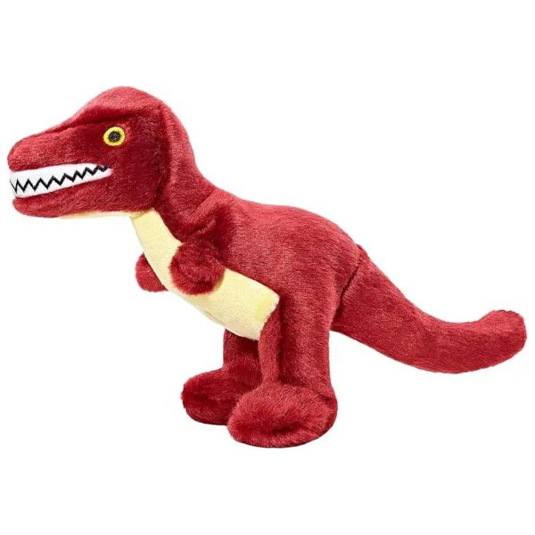 Plush T-Rex Toy for Small Dogs, 8 Inch, Ultra-Soft and Durable