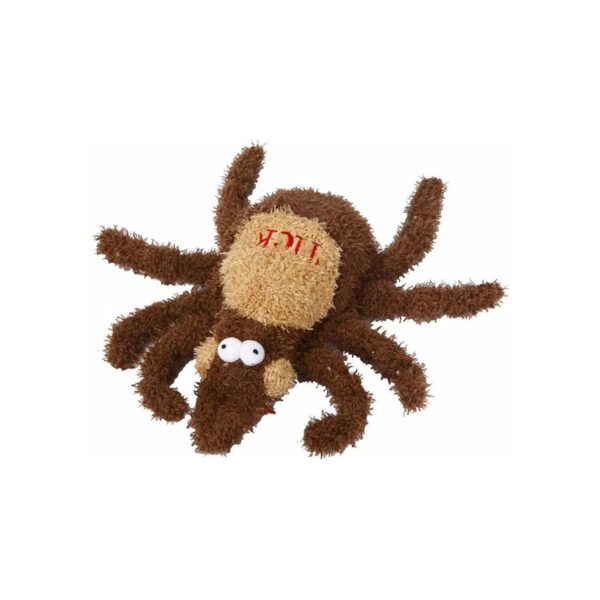 Plush Tick Dog Toy in Medium Size with Pinch Me Text