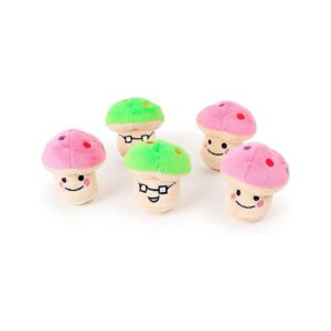 Plush Toy with Cartoon Mushroom Design for Small Breed Dogs and Cats