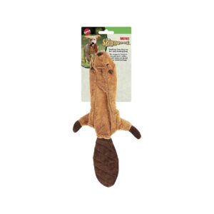 Plush Tug of War Beaver Toy for Small and Large Dog Breeds with Squeaker