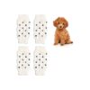 Polka Dot Dog Leg Warmers with Elastic Design for Cold Weather Protection