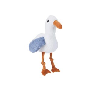 Polyester Faux Fur 35cm Nordic Seagull Plush with Sound Effects