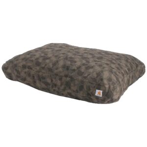 Polyester Fiber Filled Cushion and Durable Canvas Dog Bed with Water-Repellent Shell