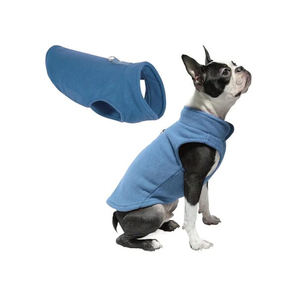 Polyester Fleece Dog Sweater for Small Dogs Winter Comfort and Style