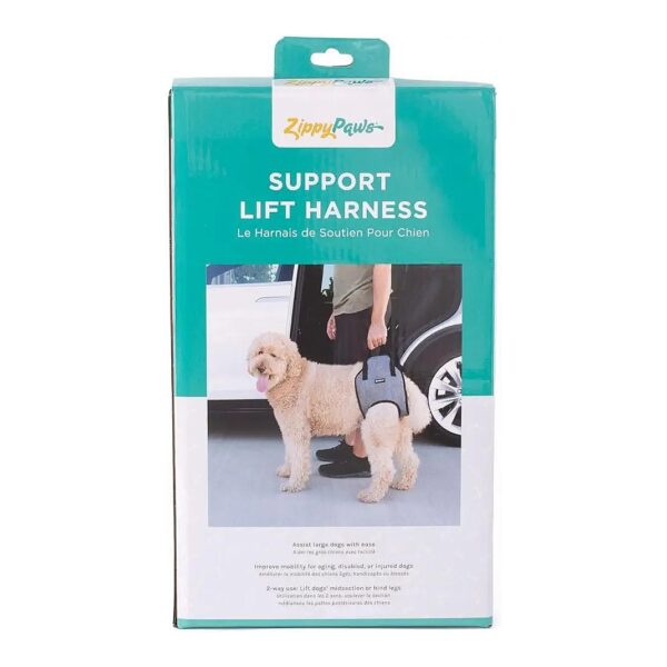 Polyester-Made Rear Leg Support Harness for Dogs with Mobility Issues