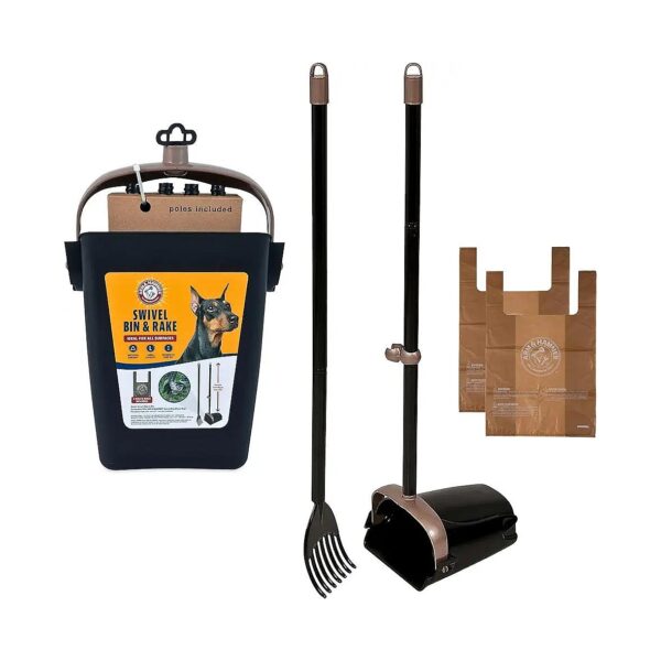 Pooper Scooper for Large Dogs with Heavy Duty Waste Bags