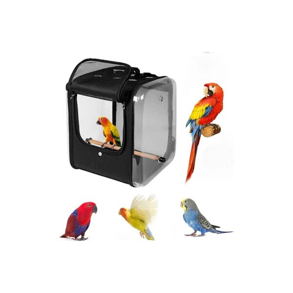 Portable Bird Cage for Home, Outdoor, or Travel, Large Capacity