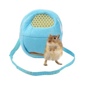 Portable Breathable Pet Travel Backpack for Small Animals Adult Hedgehogs Sugar Gliders