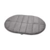 Portable Cloud Gray Dog Foam Bed for Travel and Outdoor Use