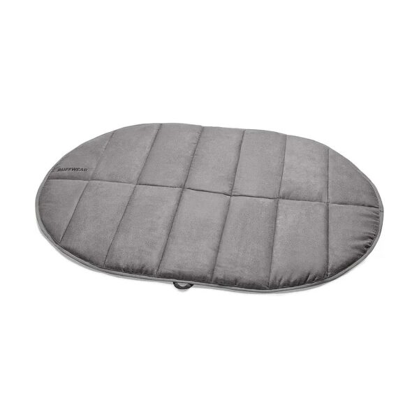 Portable Cloud Gray Dog Foam Bed for Travel and Outdoor Use