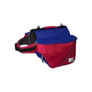 Portable Dog Backpack for Small Breed Dogs Lightweight Red Blue Options