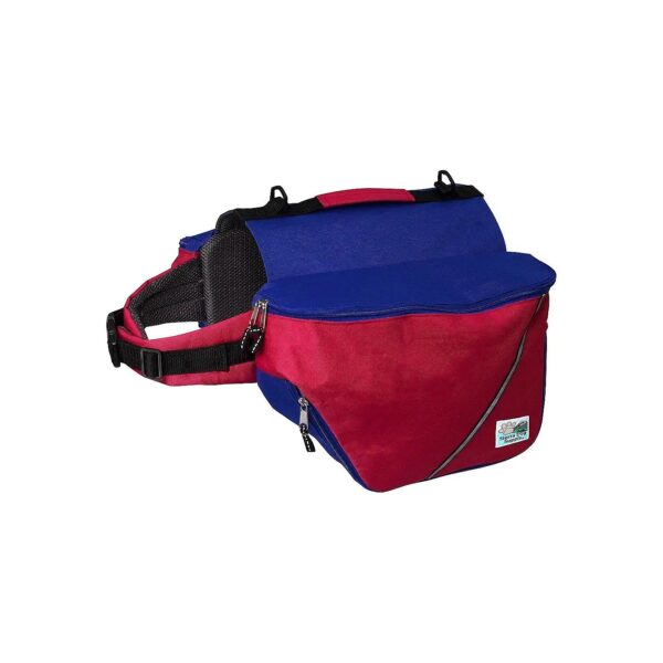 Portable Dog Backpack for Small Breed Dogs Lightweight Red Blue Options