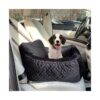 Portable Dog Car Seat with Storage Pockets for Small and Medium Dogs