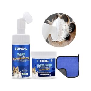 Portable Dog Paw Cleaner with All-Natural Ingredients for Dogs and Cats of All Sizes