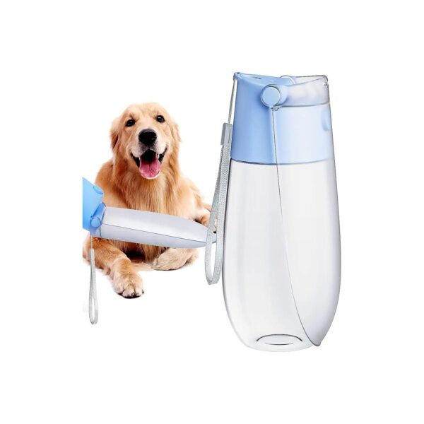 Portable Dog Water Bottle for Small Medium Large Dogs Blue Pet Water Bottle