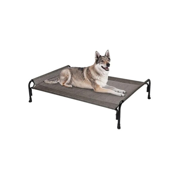 Portable Elevated Dog Bed for Picnic and Camping Trips with Large Breeds