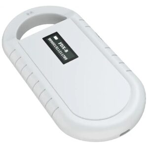 Portable Handheld Reader Supports ISO 11784/11785 FDX-B ID64 RFID Tags Scanner