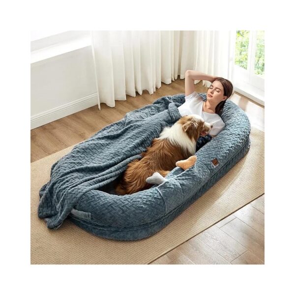 Portable Handle, and Soft Blanket, Ideal for All Breed Sizes and Comfortable Rest