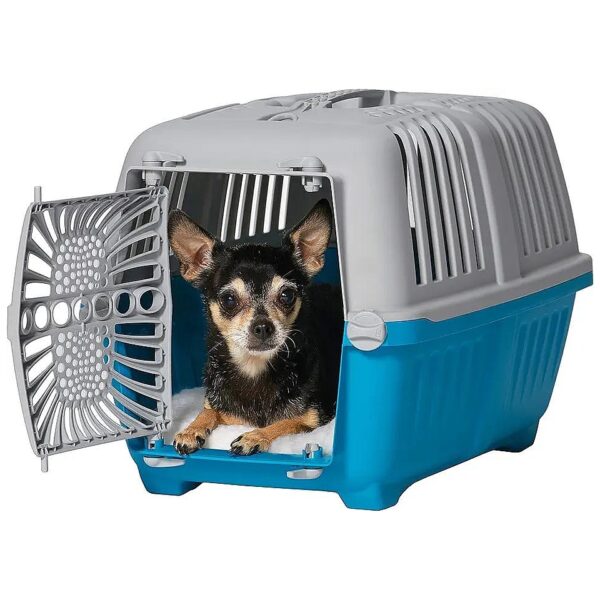 Portable Hard-Sided Pet Carrier for Toy Breed Dogs and Small Cats