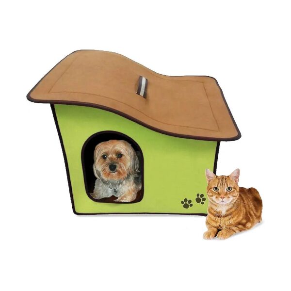 Portable Indoor Dog House for Smaller Dogs and Cats