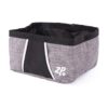 Portable Outdoor Adventure Bowl for Small to Medium Breed Dogs Graphite