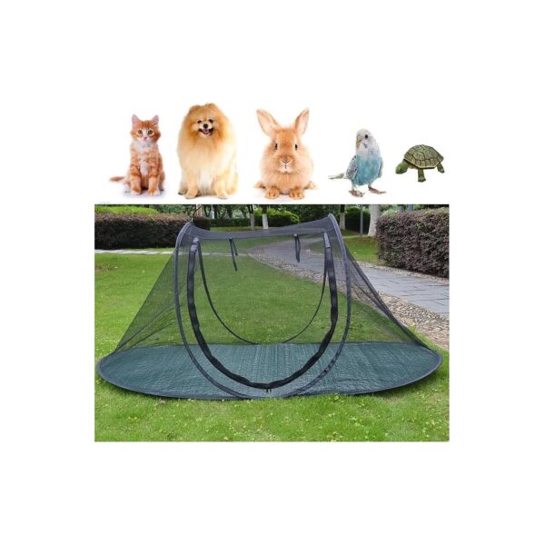 Portable Pet Camping Tent Playpen for Dogs Cats Small Animals Play Sleep