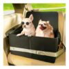 Portable Pet Car Seat for Two Small Dogs or One Medium Dog