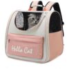 Portable Pet Carrier Backpack for Cats and Dogs Traveling Companions