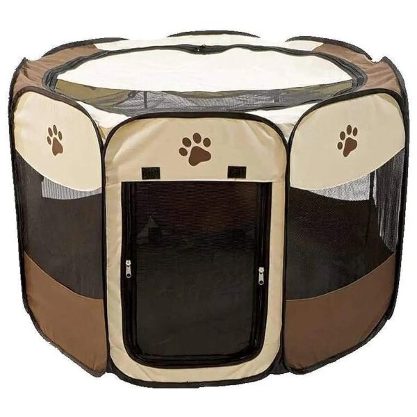 Portable Pet Playpen for Medium and Large Dogs, Versatile and Convenient Design