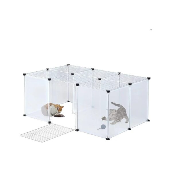 Portable Pet Playpen for Small Animals with 18 Panels