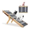 Portable Pet Ramp for Cats and Small Medium Dogs with Adjustable Heights