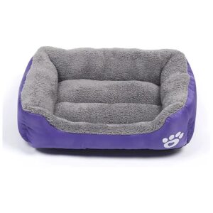 Portable Purple Dog Bed with Compact Size for Small Medium Large Dogs