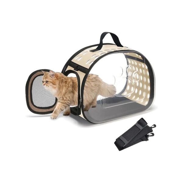 Portable Small Pet Carrier for Kitten and Small Dog Travel and Hiking