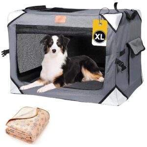 Portable Soft Dog Crate for Large and Extra Large Breeds Easy to Carry and Set Up