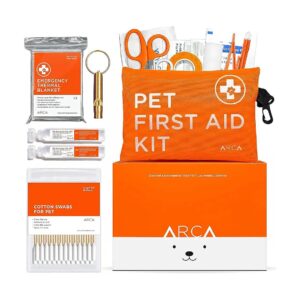 Portable and Lightweight Dog First Aid Kit for Pet Travel and Outdoor Adventures